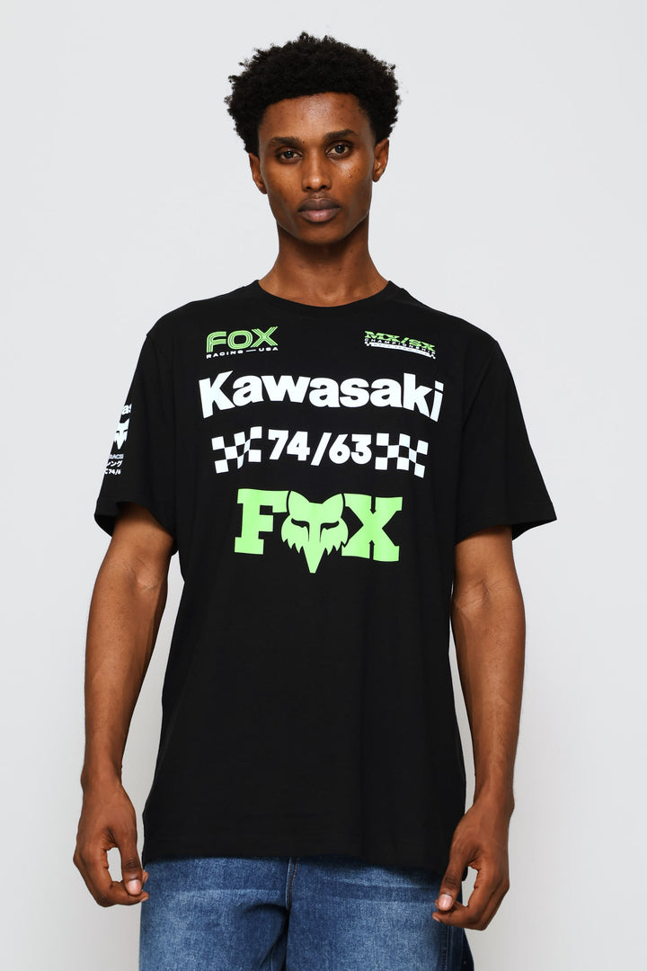 Kawi Checkers Tee - Black