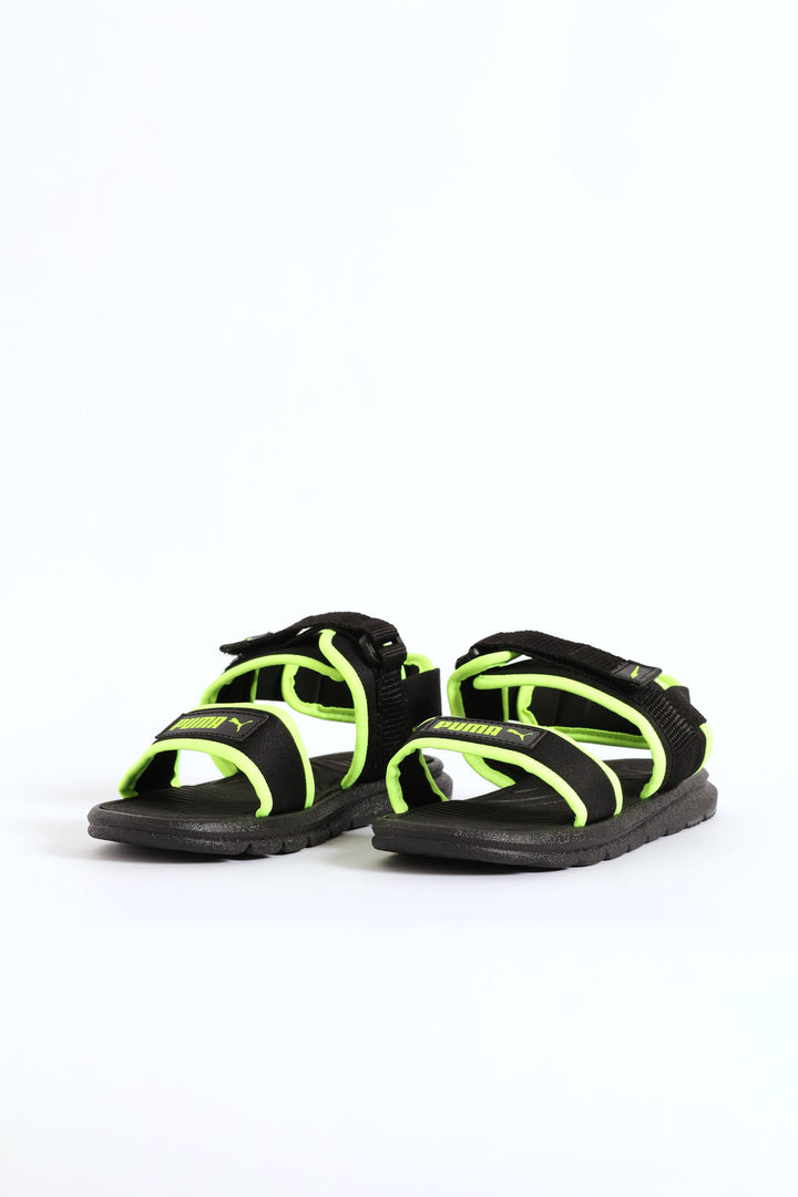 Pre-Boys Crony Soft 2.0 Zadp Sandal - Black
