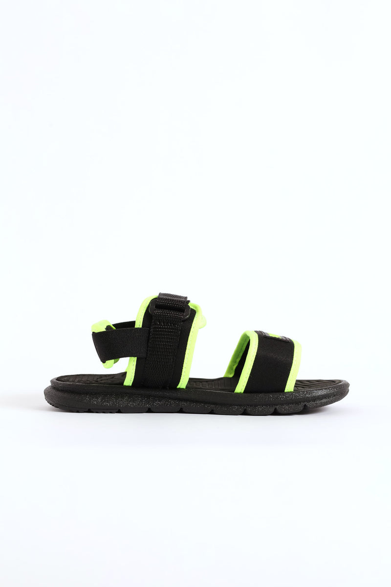 Pre-Boys Crony Soft 2.0 Zadp Sandal - Black
