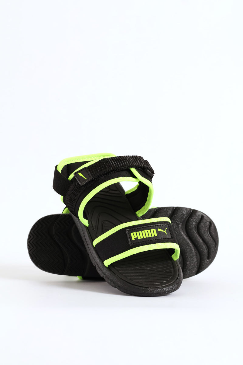 Pre-Boys Crony Soft 2.0 Zadp Sandal - Black