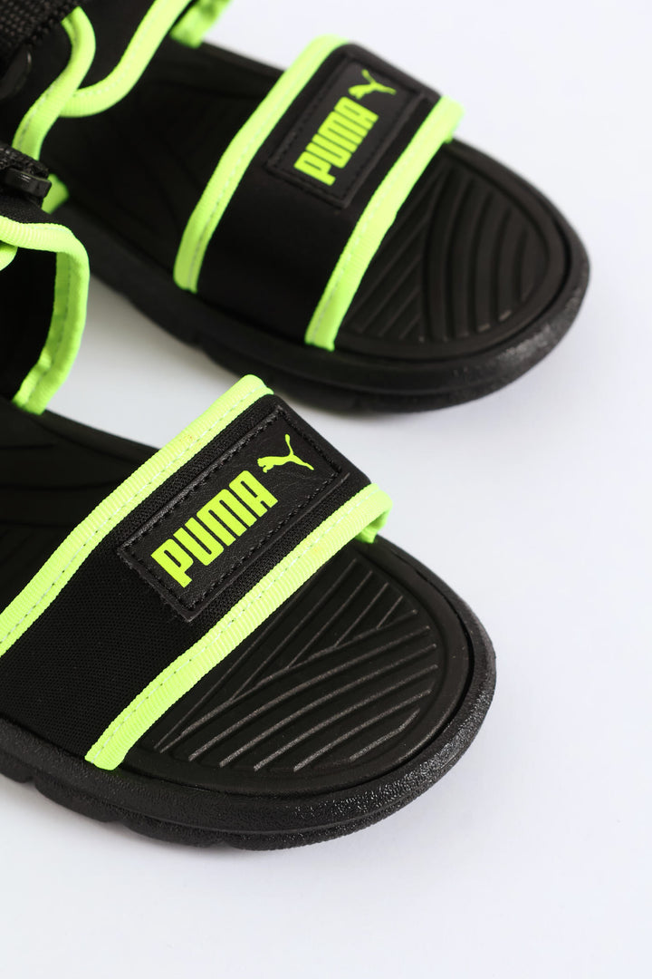 Pre-Boys Crony Soft 2.0 Zadp Sandal - Black