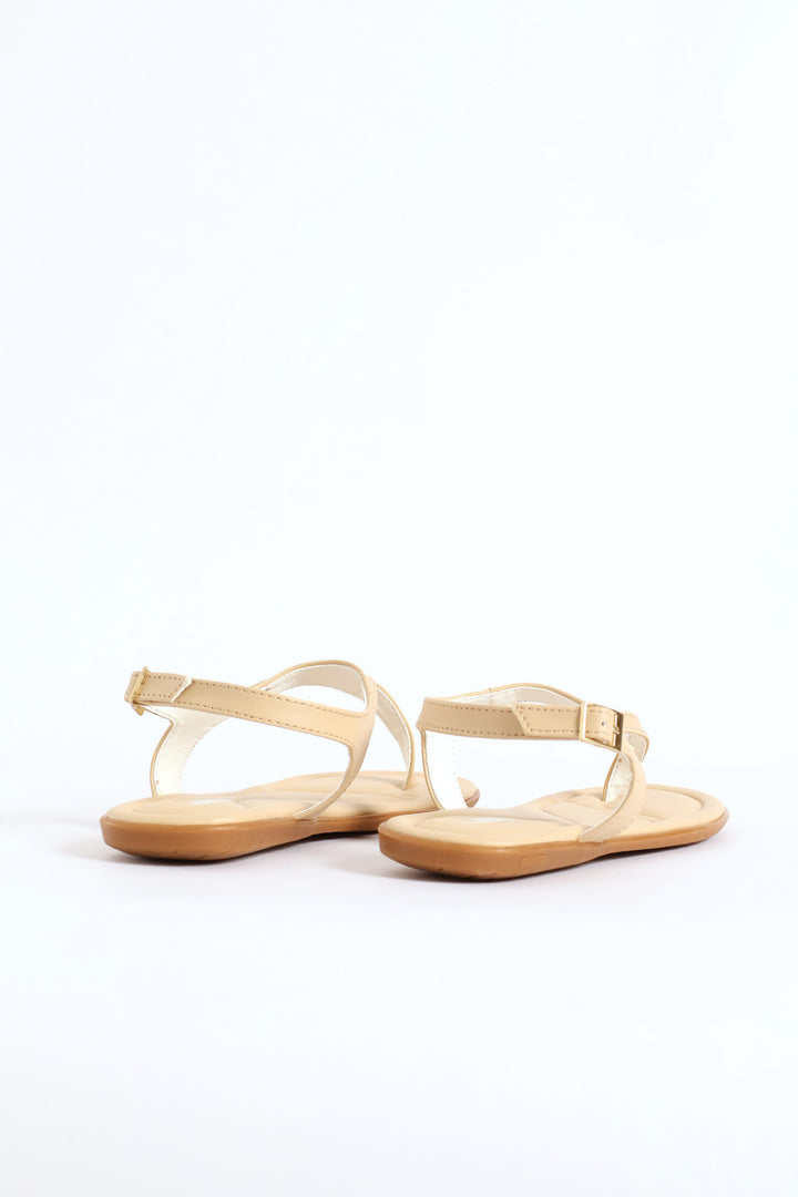 Pre-Girls Streetcat Sleek  Zadp Sandal - Sand