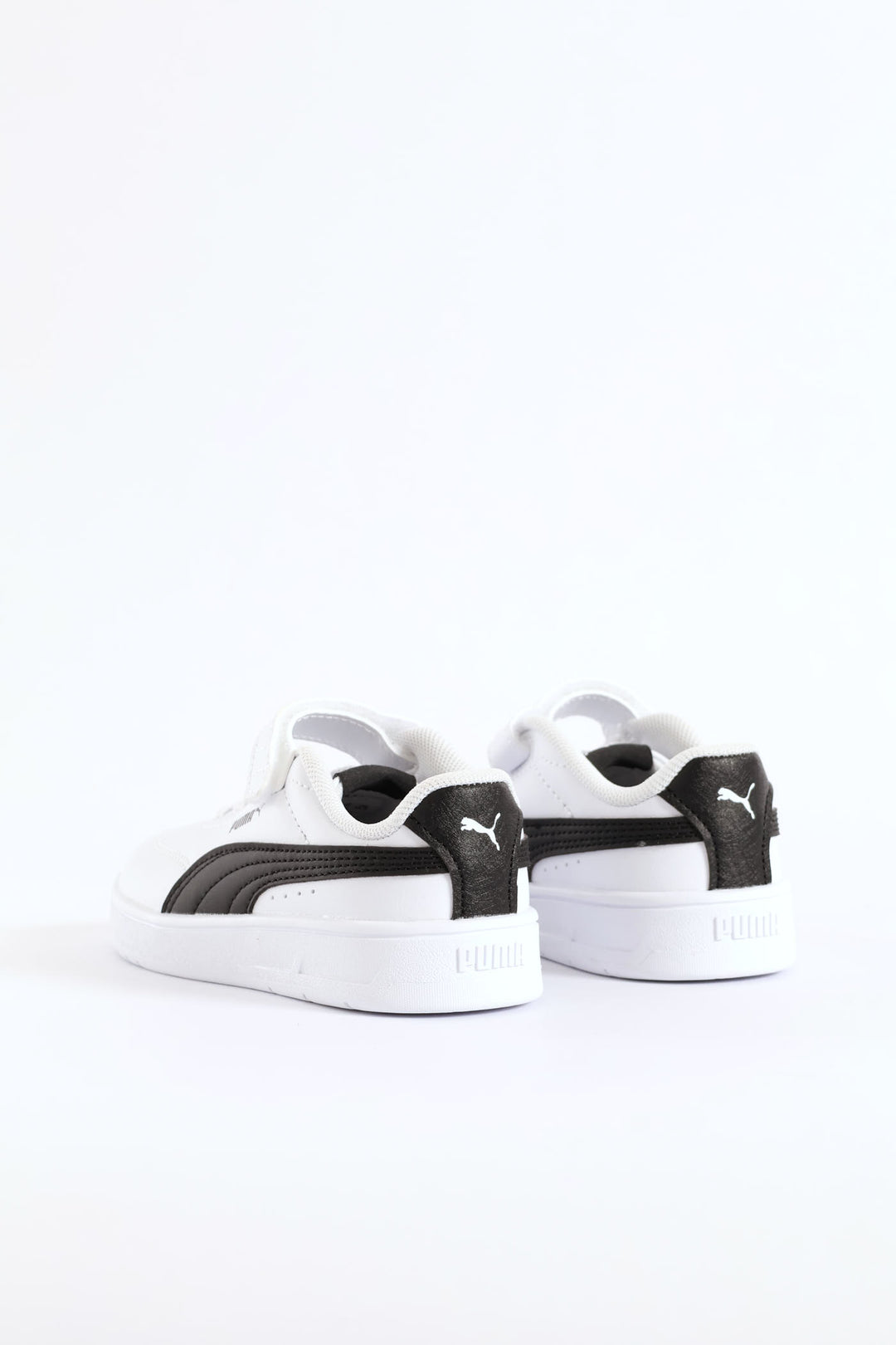 Pre-Boys Court Classic Clean Ac+ Sneaker - White/Black