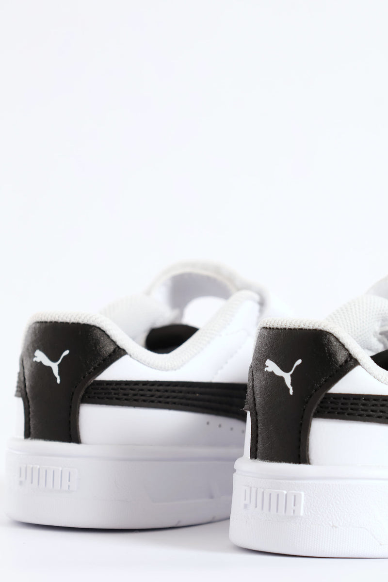 Pre-Boys Court Classic Clean Ac+ Sneaker - White/Black