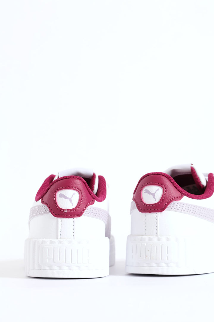 Pre-Girls Carina 3.0 Sneaker - White/Berry