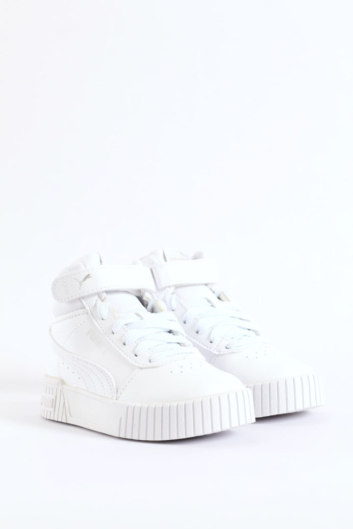Pre-Girls Carina 2.0 Mid Sneaker - White