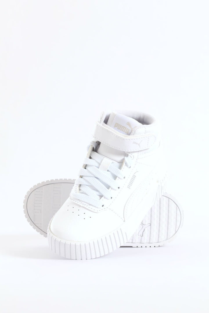 Pre-Girls Carina 2.0 Mid Sneaker - White