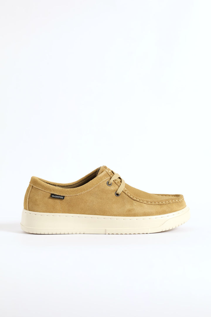 Chuck Smart Casual Lace Up Shoe - Beige