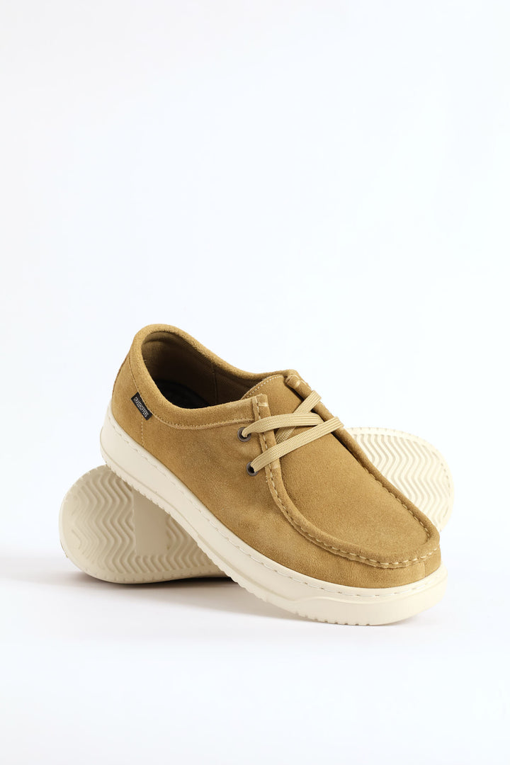Chuck Smart Casual Lace Up Shoe - Beige