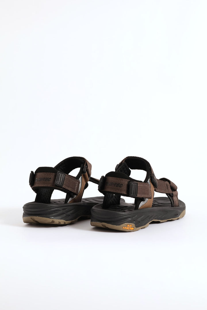 Ula Raft Sport Sandal - Olive/Brown