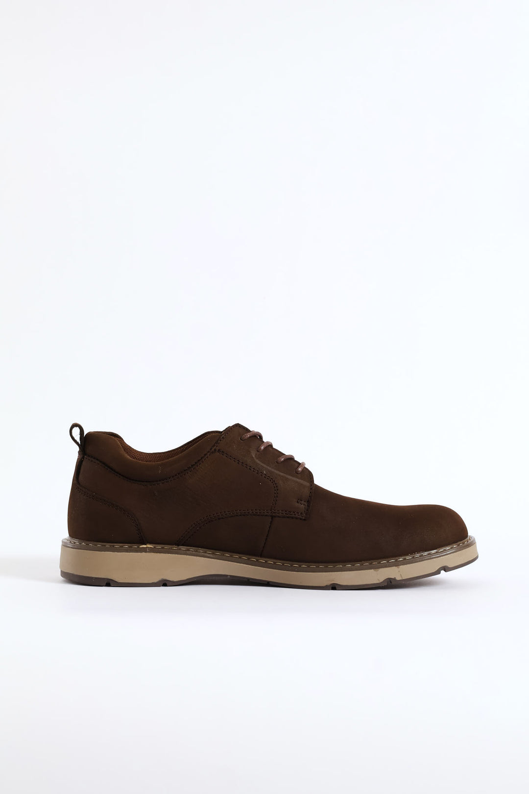 Ronnie Smart Casual Derby Shoe - Brown