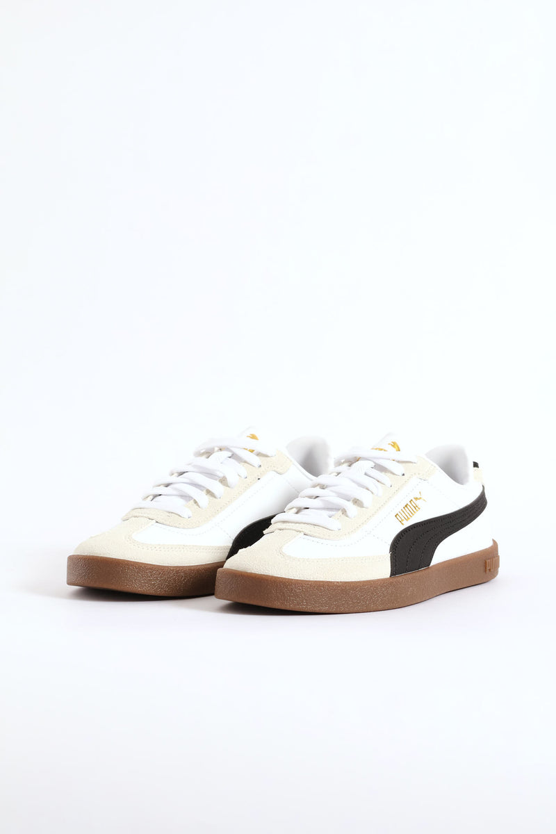 Boys Club II Era Jr Sneaker - White/Black