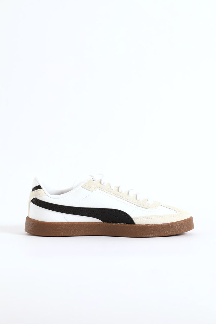 Boys Club II Era Jr Sneaker - White/Black