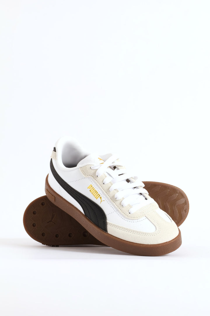 Boys Club II Era Jr Sneaker - White/Black