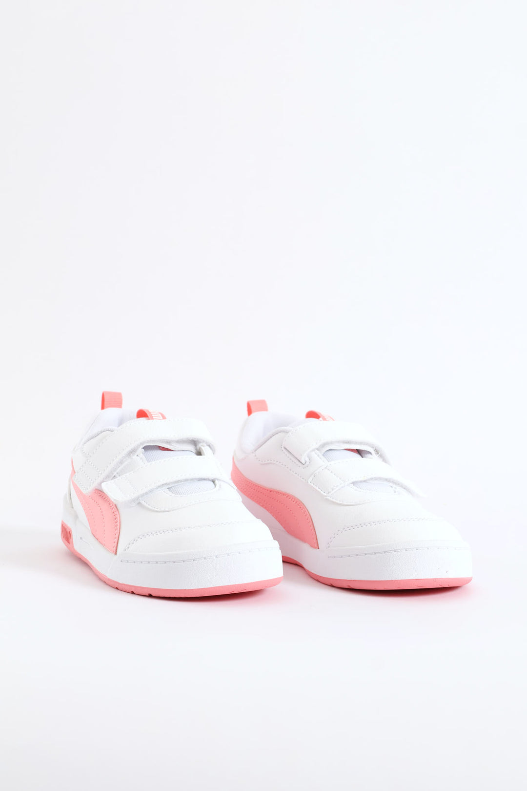 Pre-Girls Multiflex 2 Sl V Ps Sneaker - White/Pink