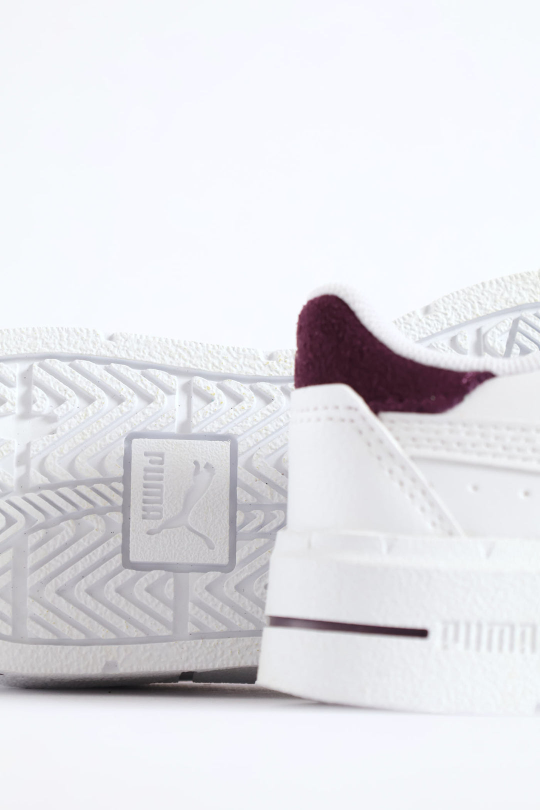 Pre-Girls Cali Court Match Sneaker - White/Berry