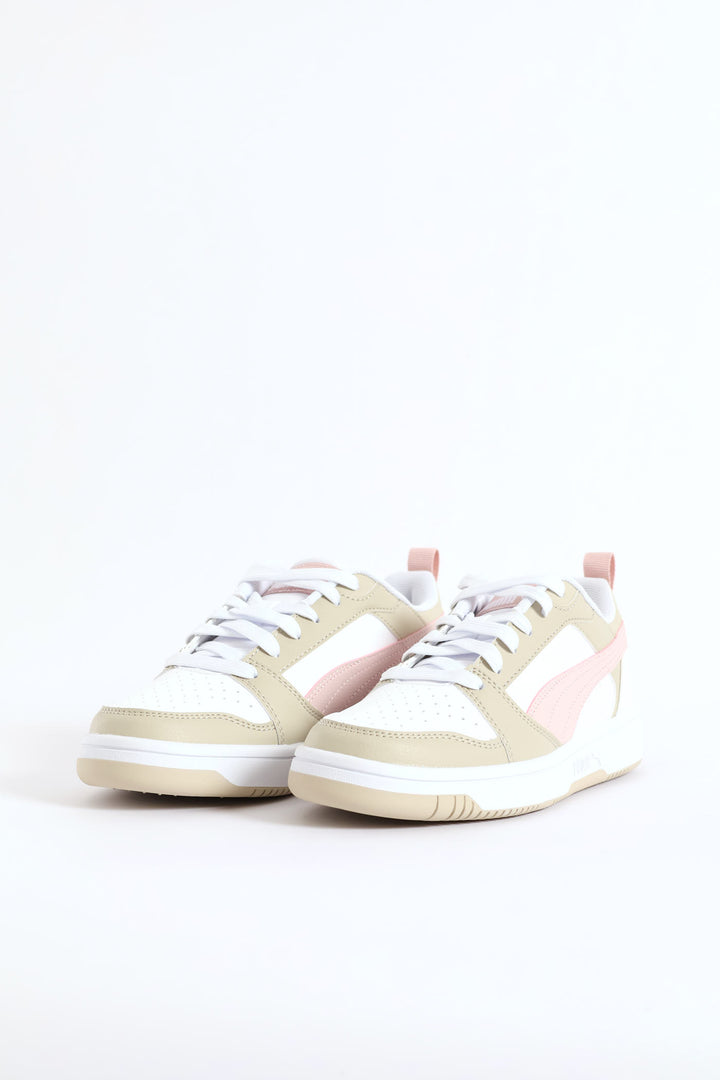 Girls Rebound V6 Low Jr Sneaker - Multi