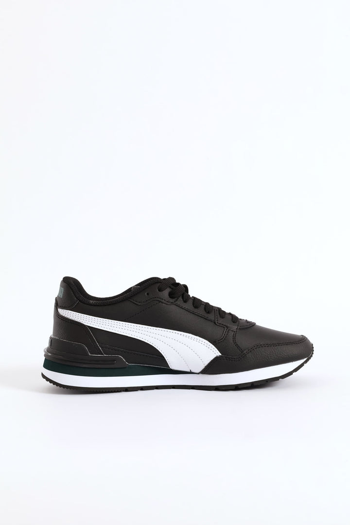 Street Runner V4 Lo Sneaker - Black/White