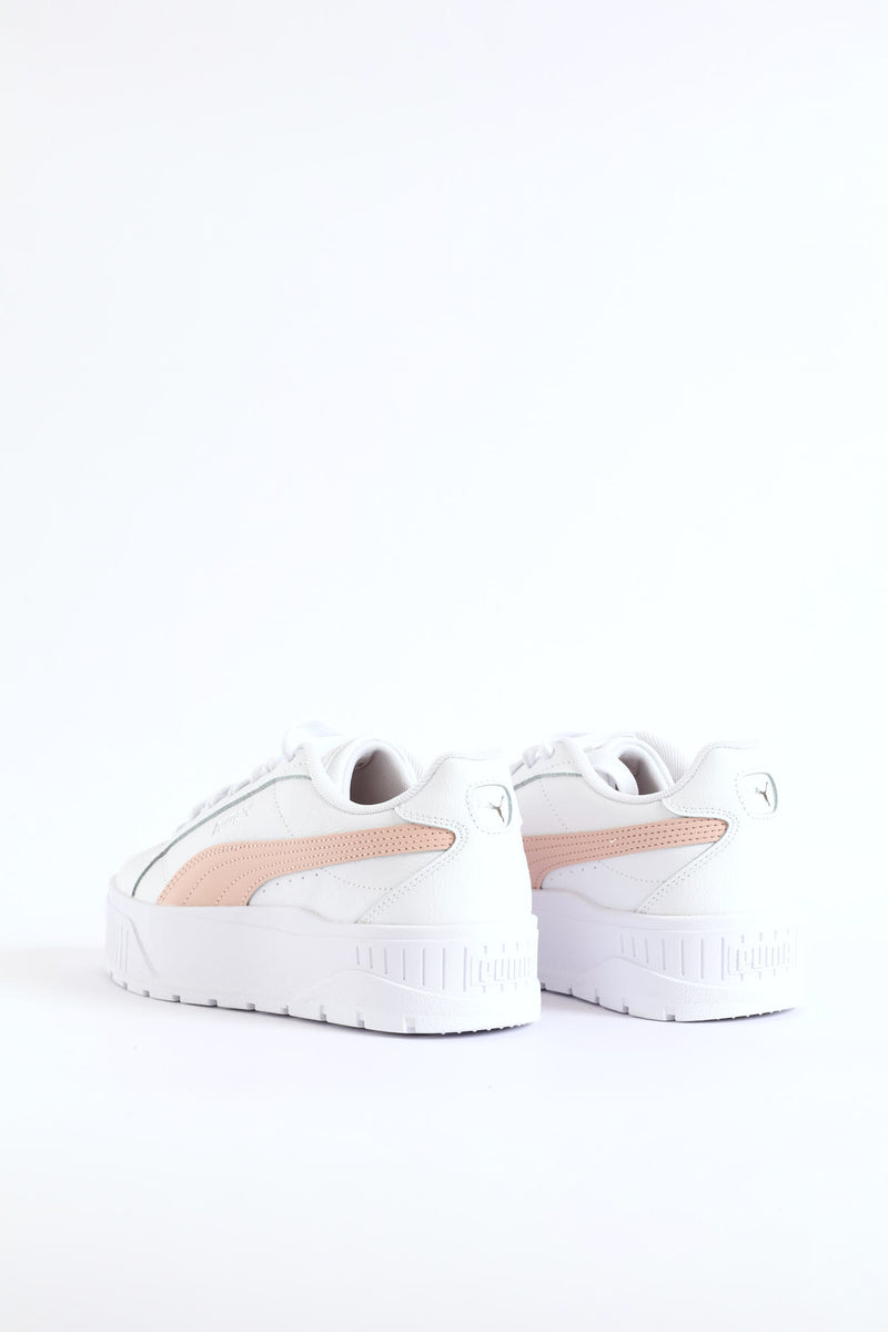 Girls Karmen II Jr Sneaker - White/Pink