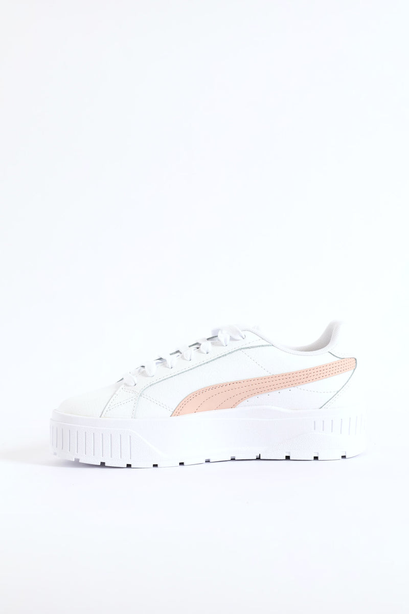 Girls Karmen II Jr Sneaker - White/Pink