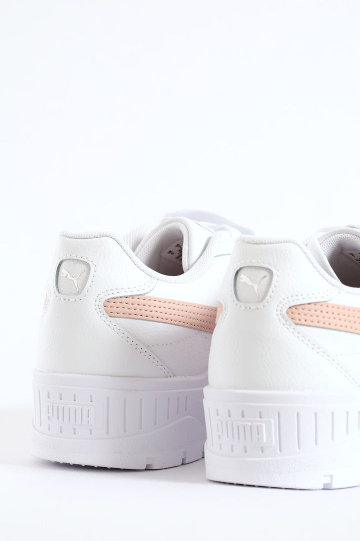 Girls Karmen II Jr Sneaker - White/Pink