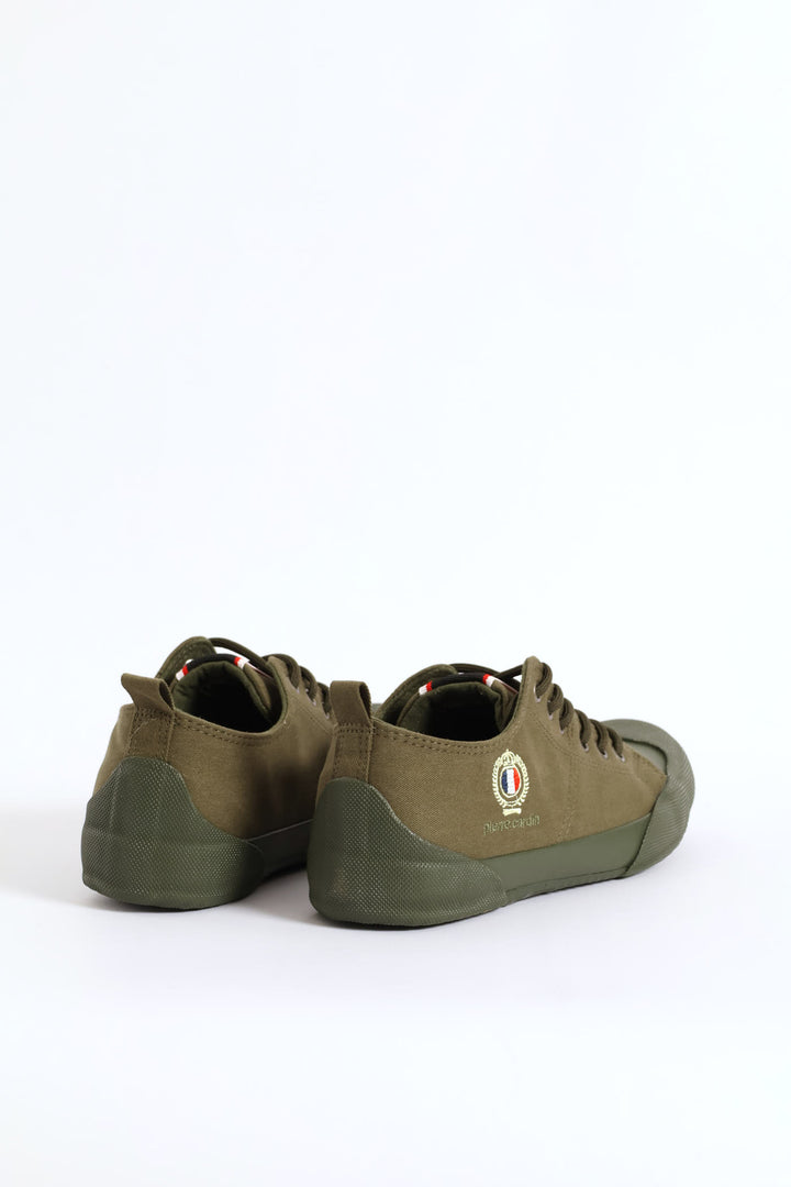 Beast Canvas Sneaker - Olive