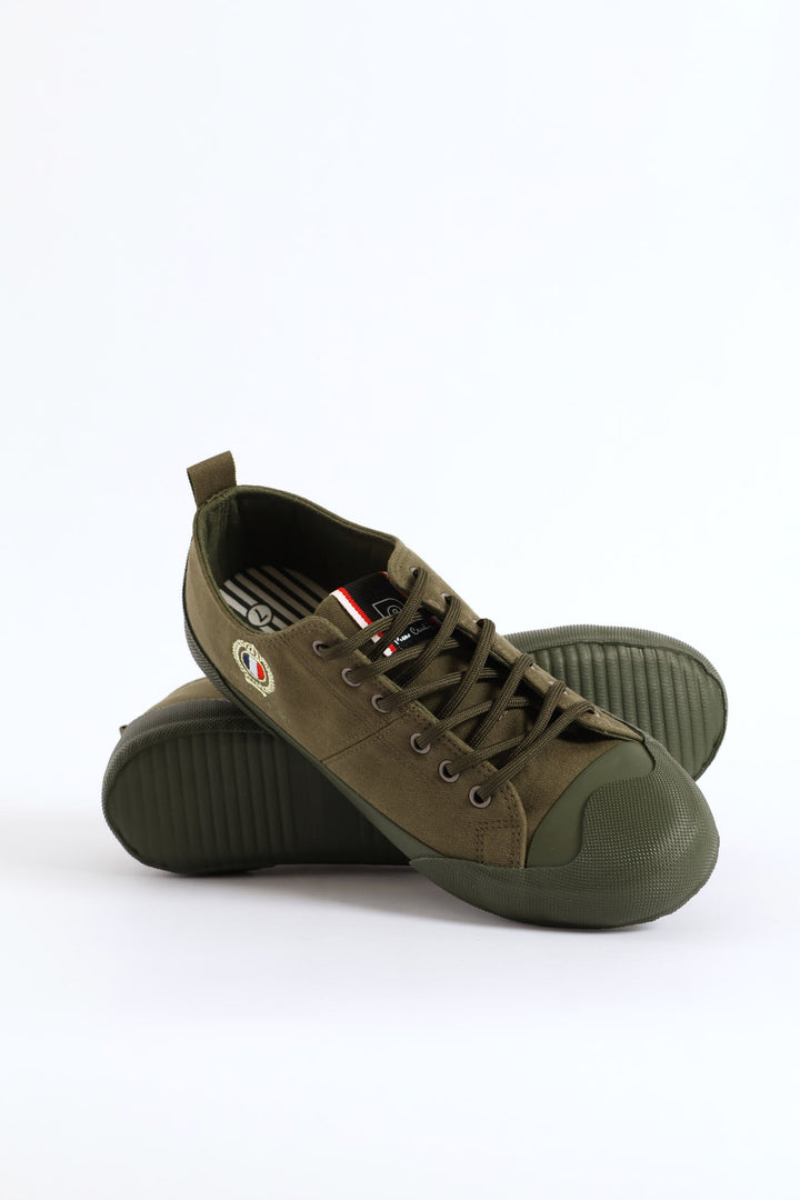 Beast Canvas Sneaker - Olive