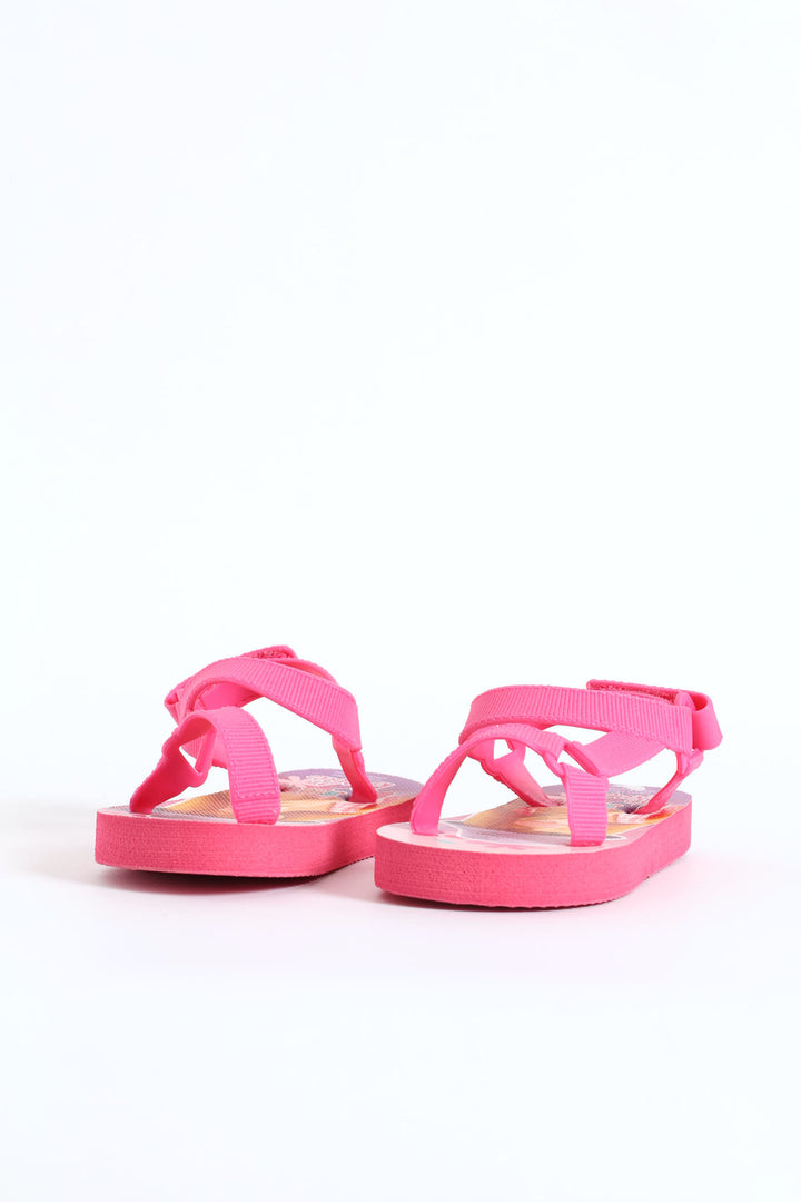 Pre-Girls Barbie Sports Sandal - Pink