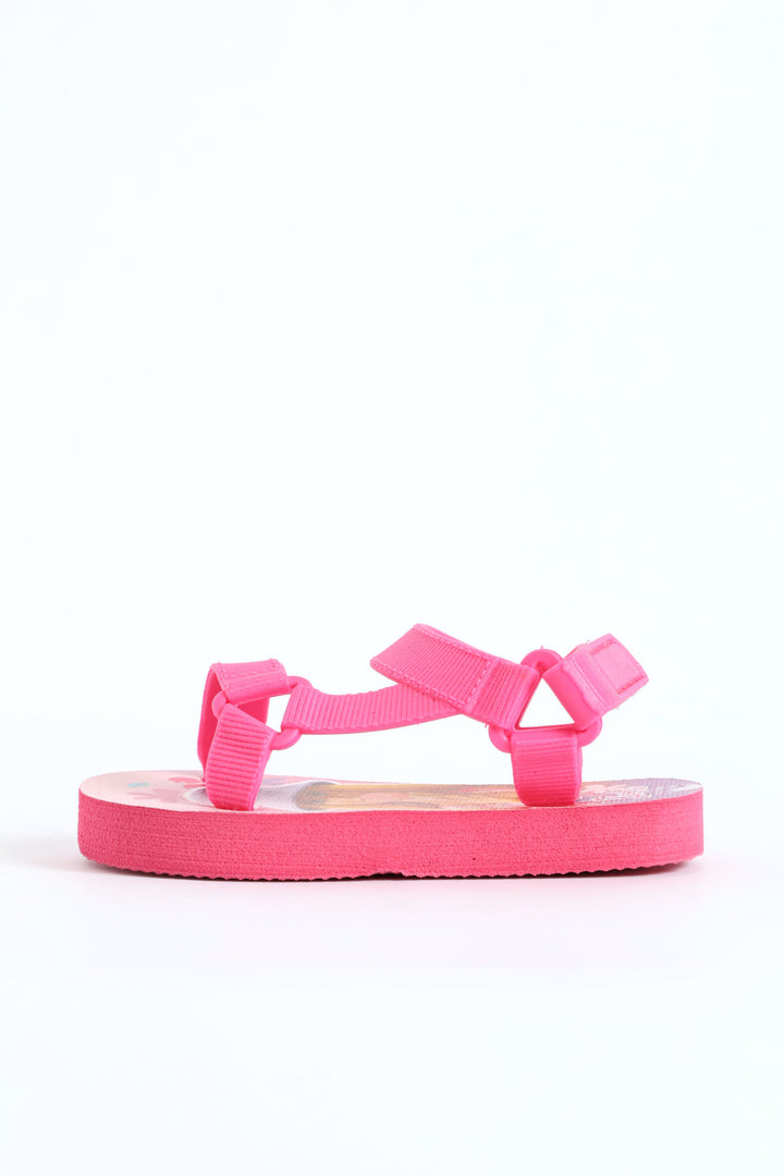 Pre-Girls Barbie Sports Sandal - Pink