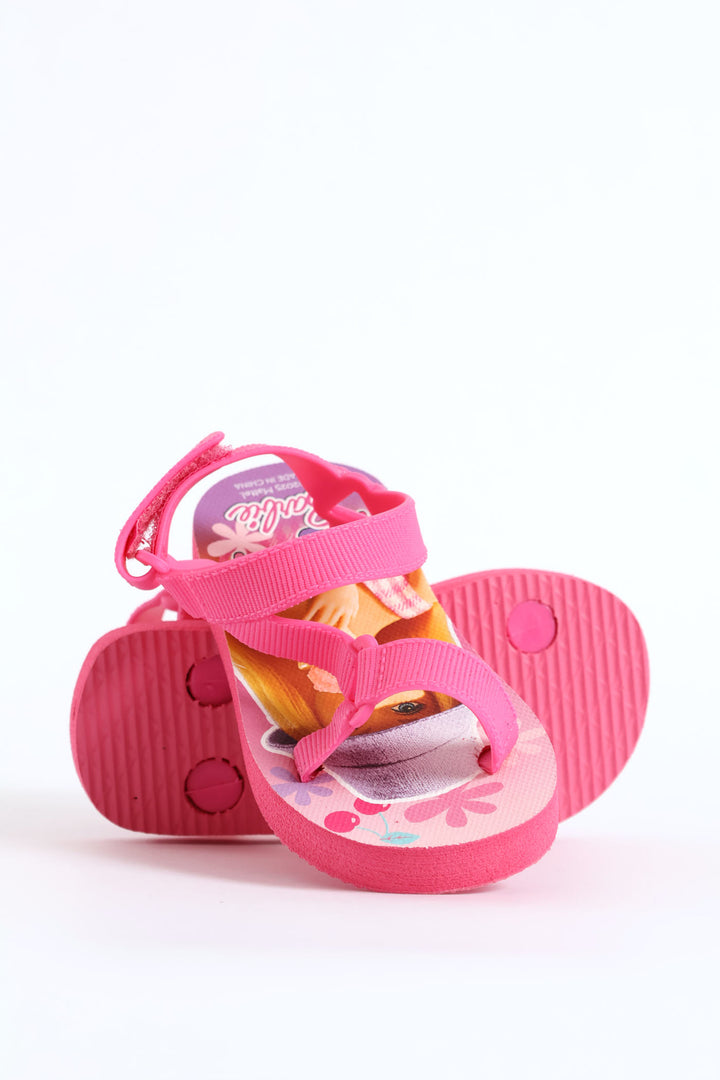 Pre-Girls Barbie Sports Sandal - Pink