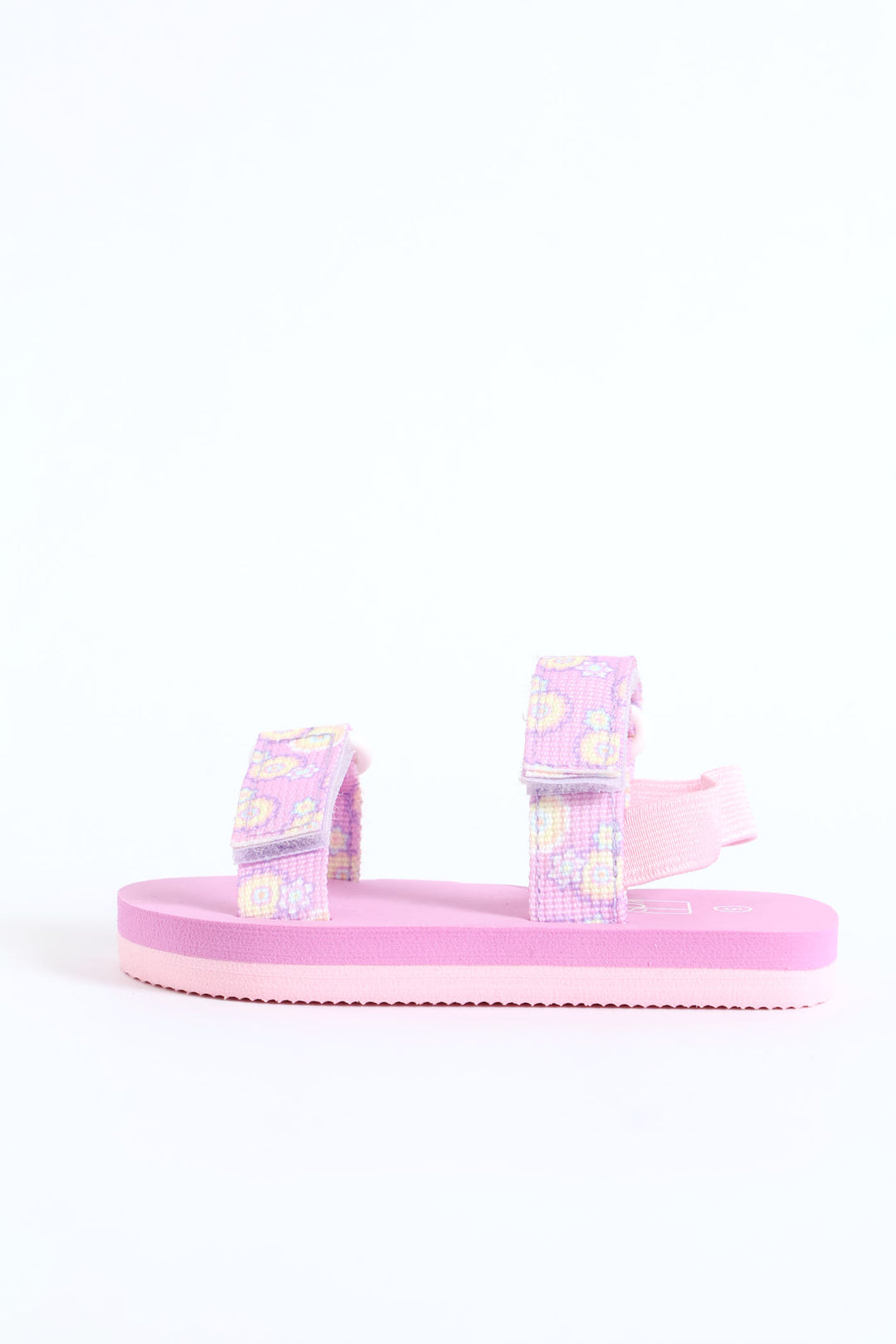 Pre-Girls Floral Print Sports Sandal - Lilac