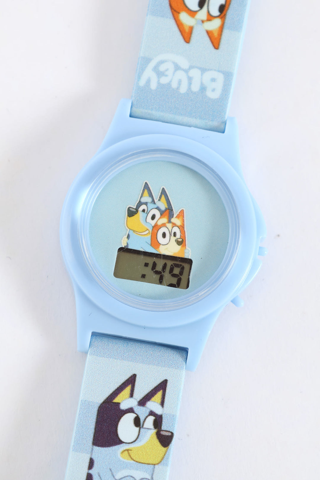 Boys Bluey Digital Watch - Light Blue