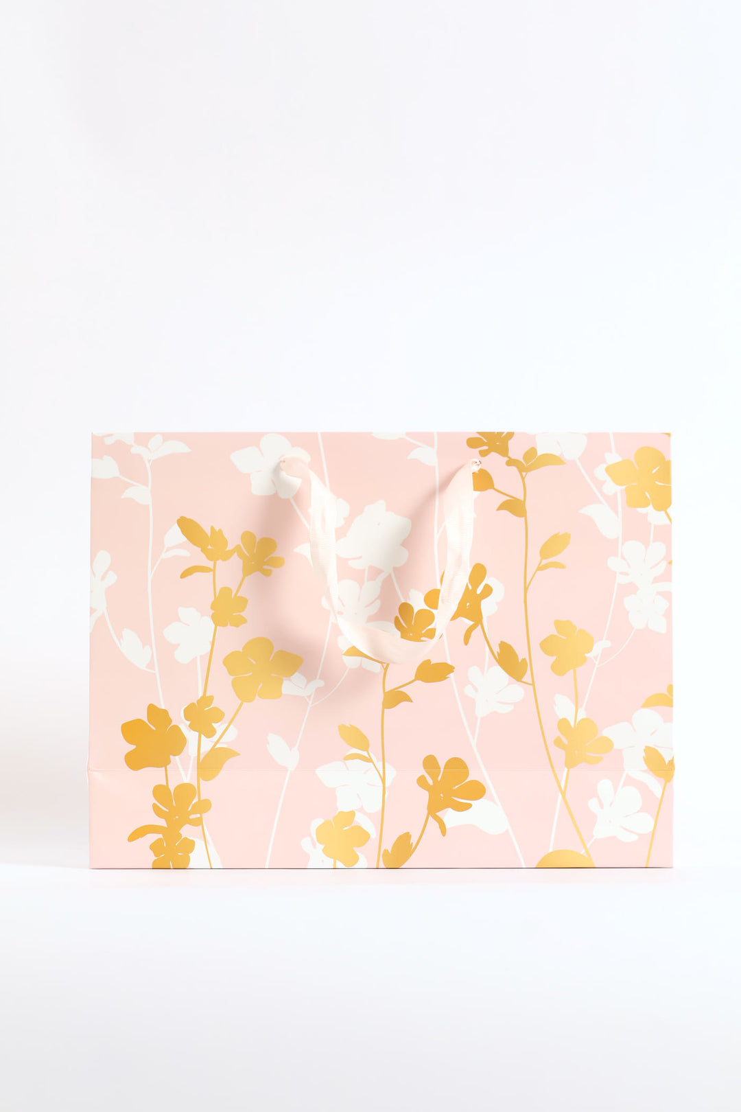 Gold Foil Gift Bag - Pink