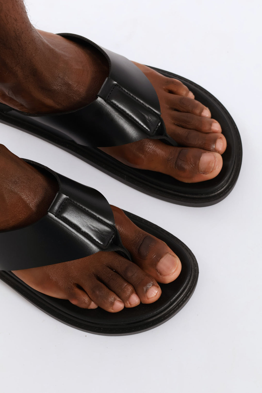 Comfort Thong Sandal - Black