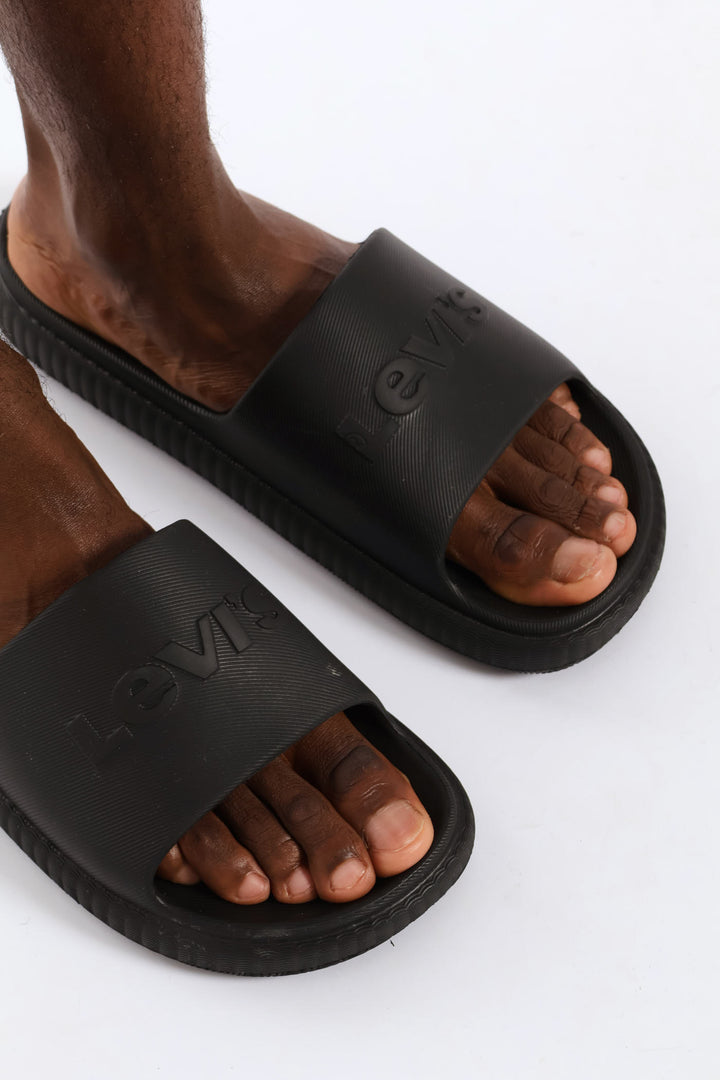 June Next Slide Sandal - Black