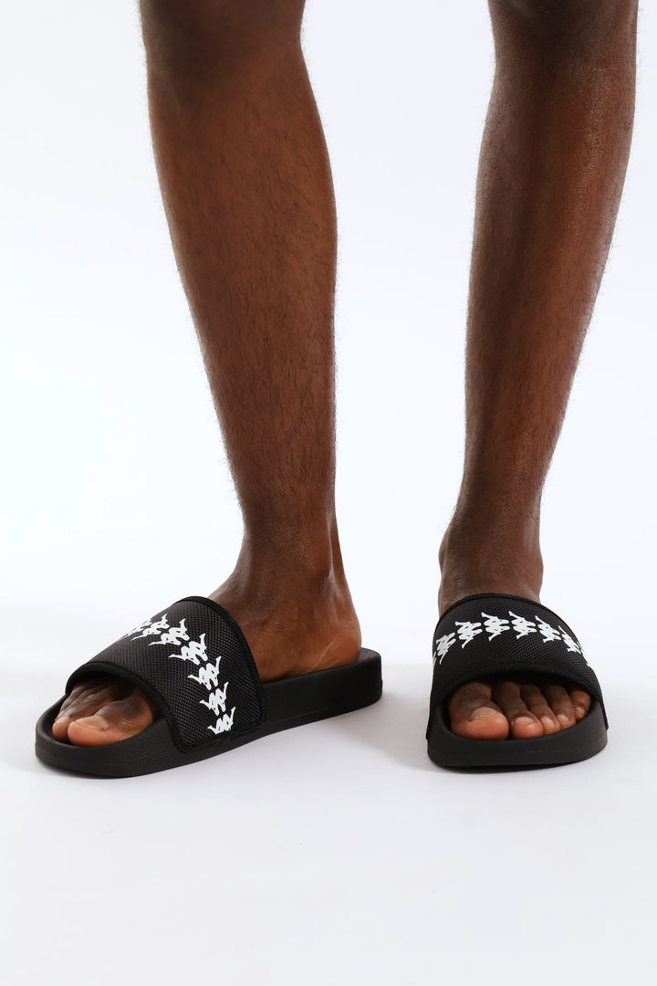 Banda Adam Pool Slide - Black/White