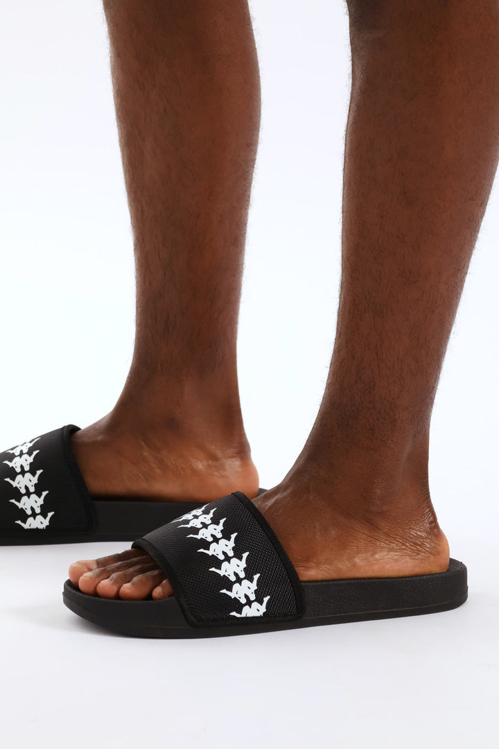 Banda Adam Pool Slide - Black/White