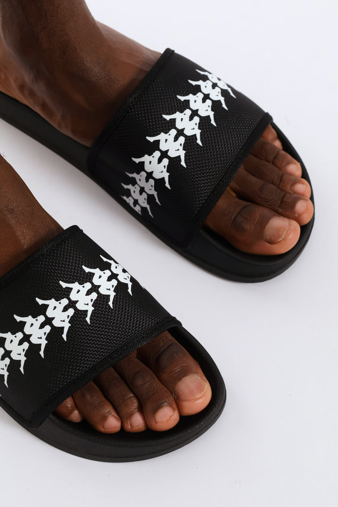 Banda Adam Pool Slide - Black/White
