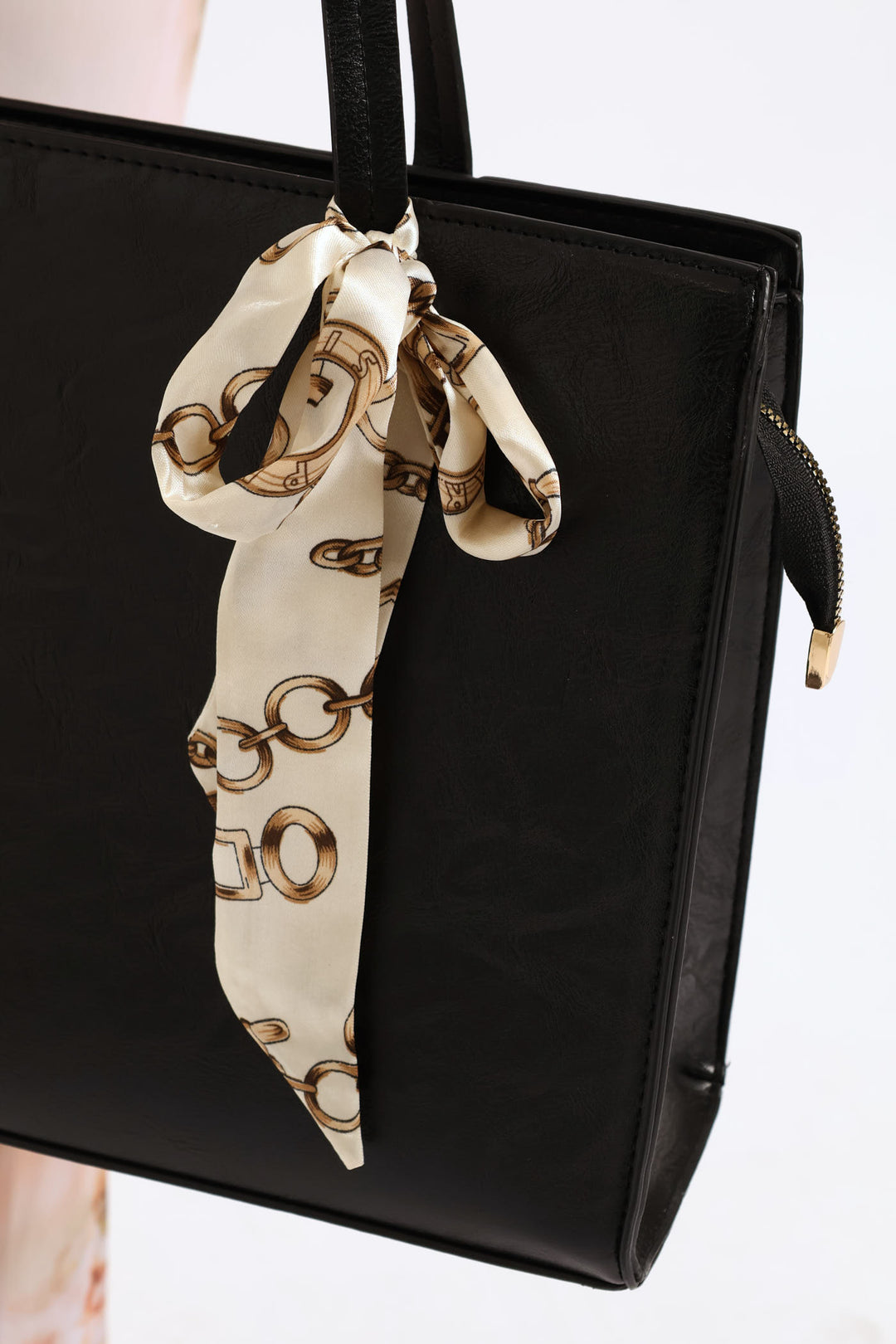 Square Shopper Bag - Black