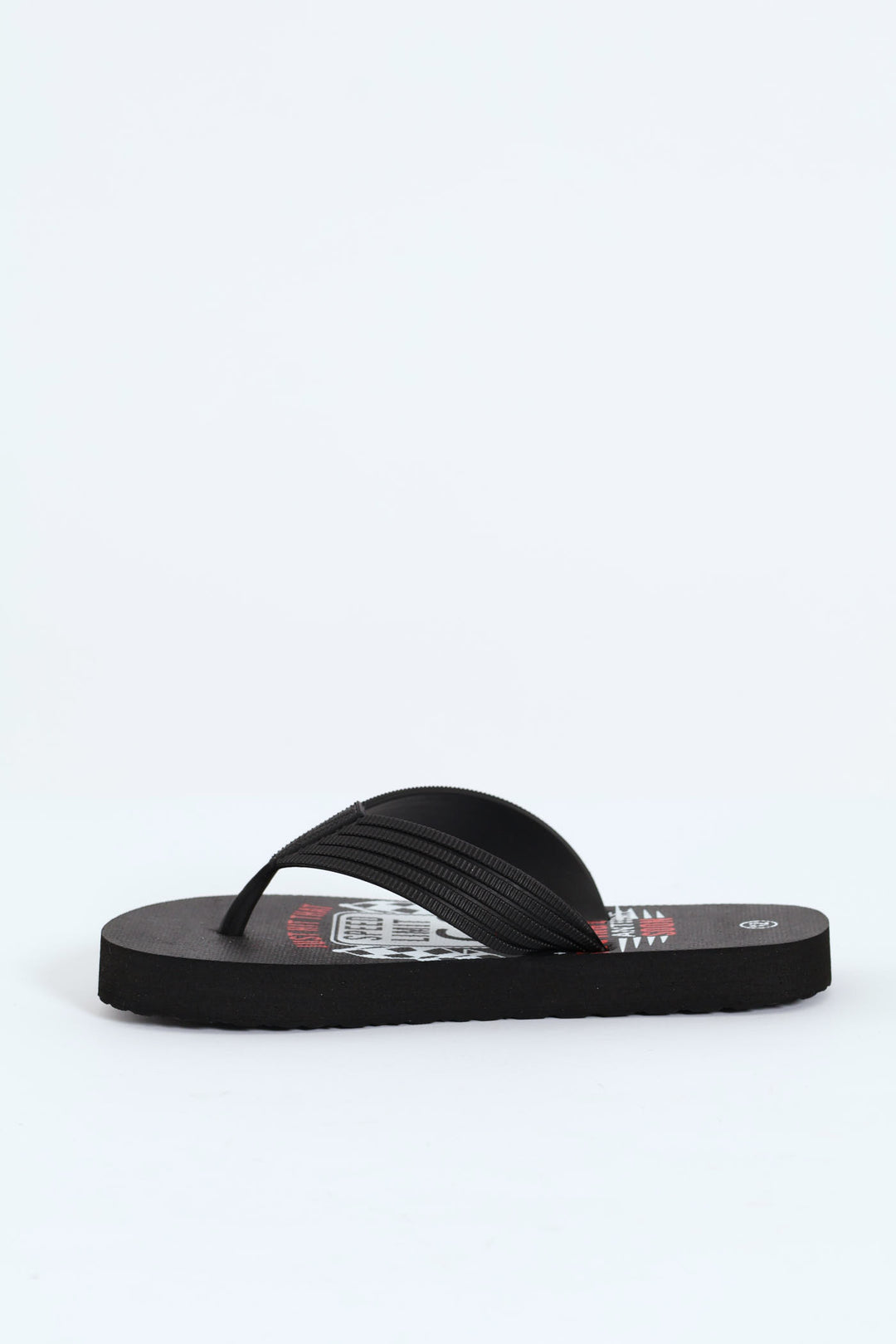 Boys Thong Sandal - Black