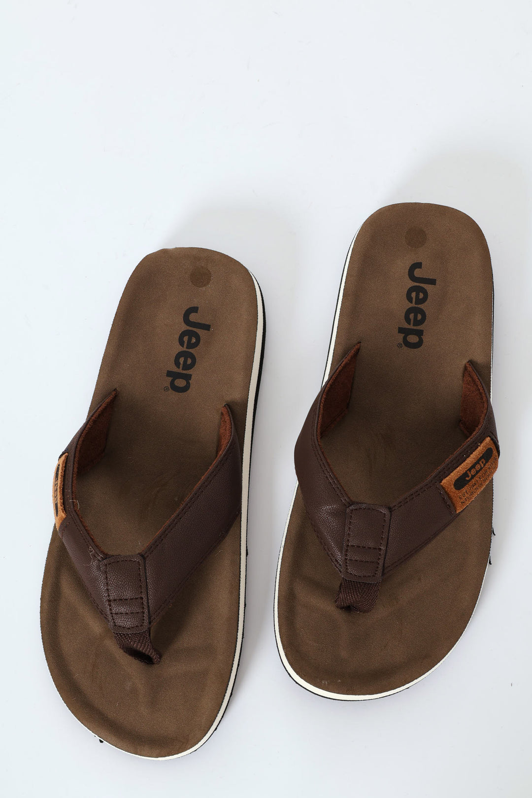 Patriot Comfort Wide Vamp Thong Sandal - Brown