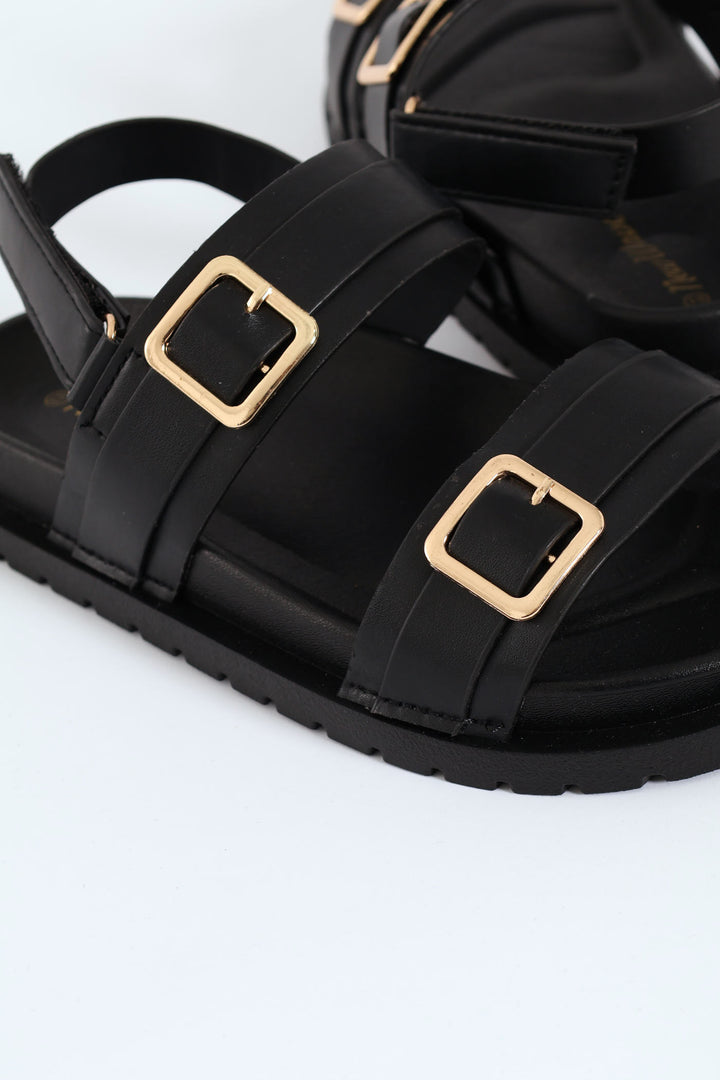 Girls Chunky Sandal - Black