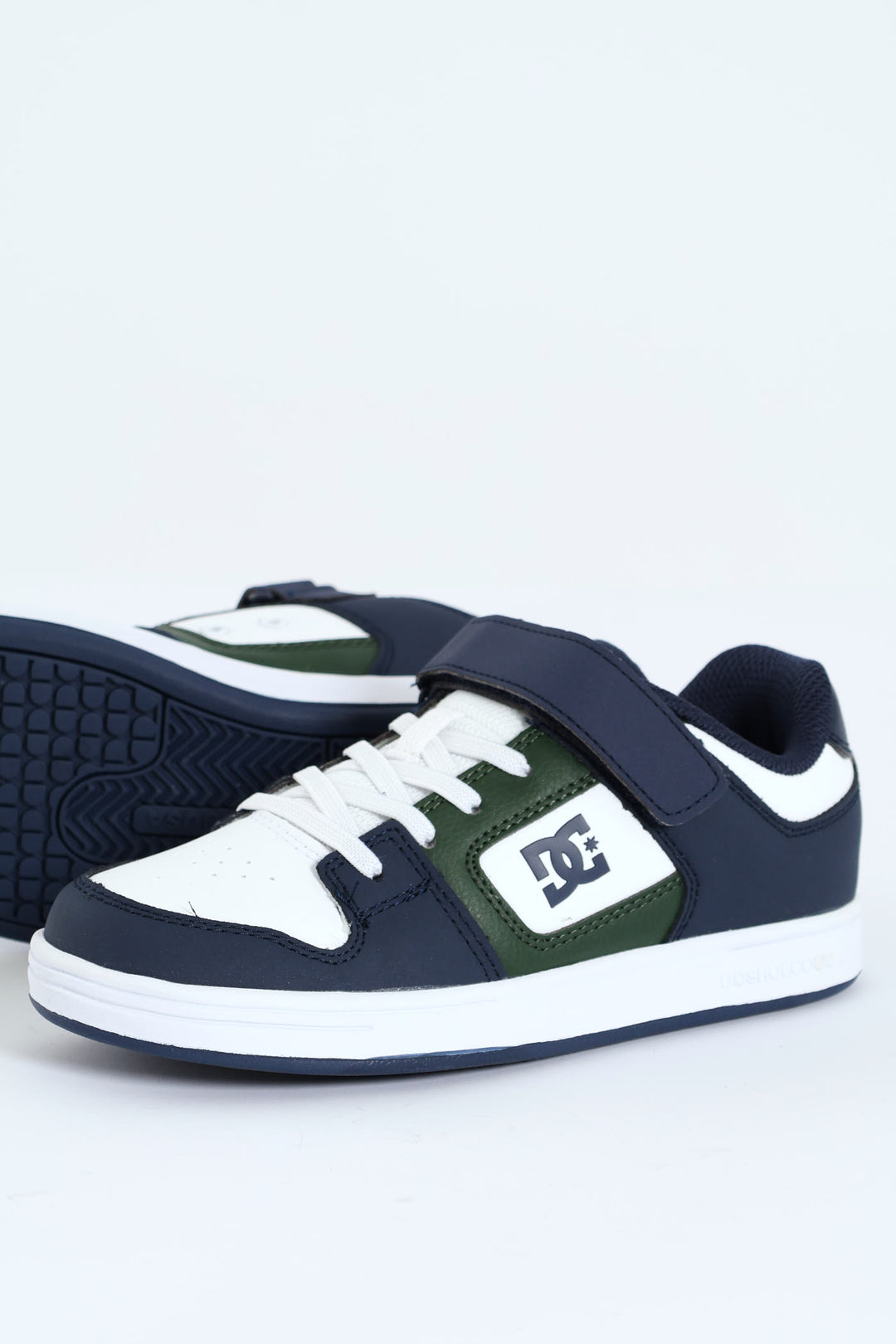 Boys Manteca 4 Lowcut Sneaker - White/Blue