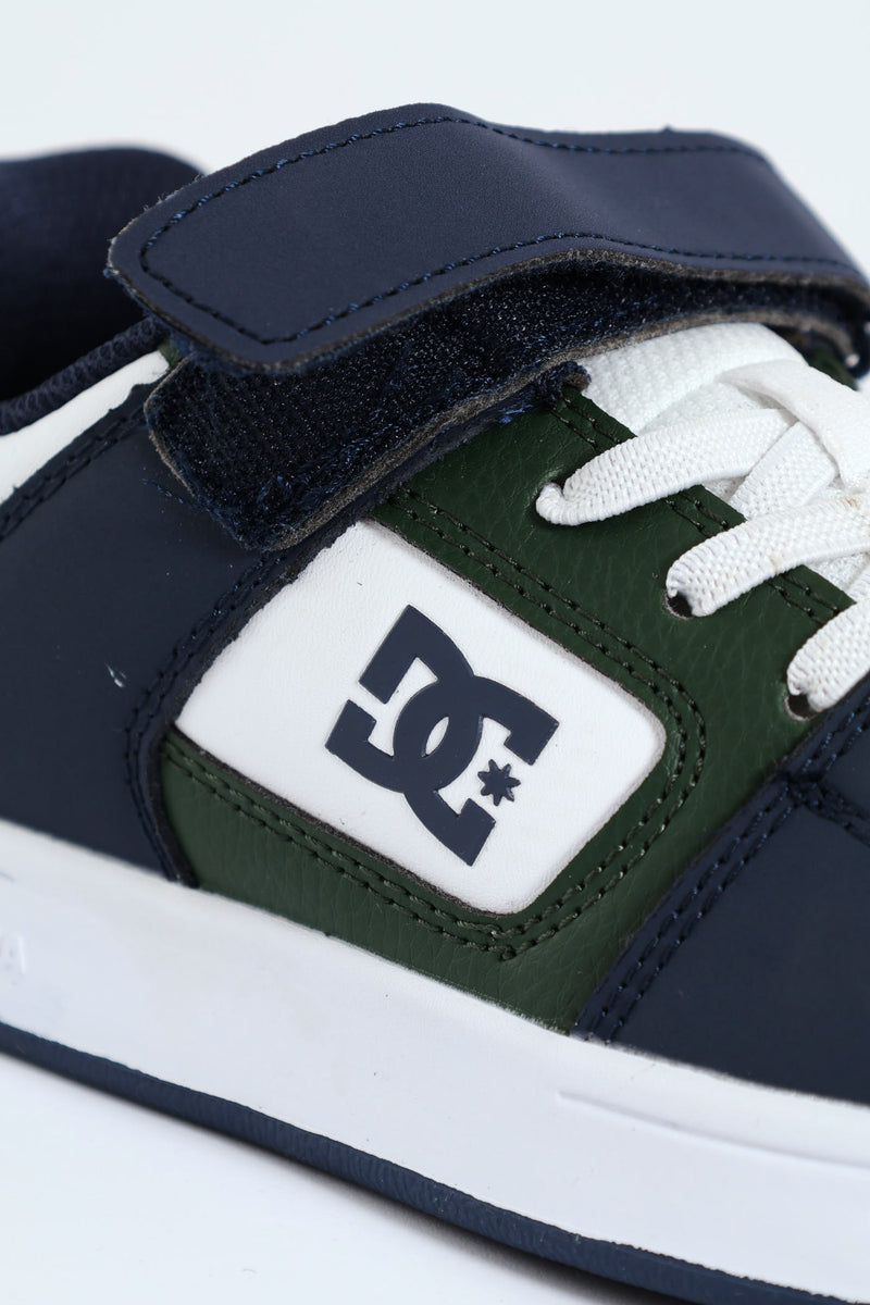 Boys Manteca 4 Lowcut Sneaker - White/Blue