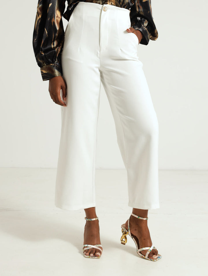 Cullotte Pants - Off White