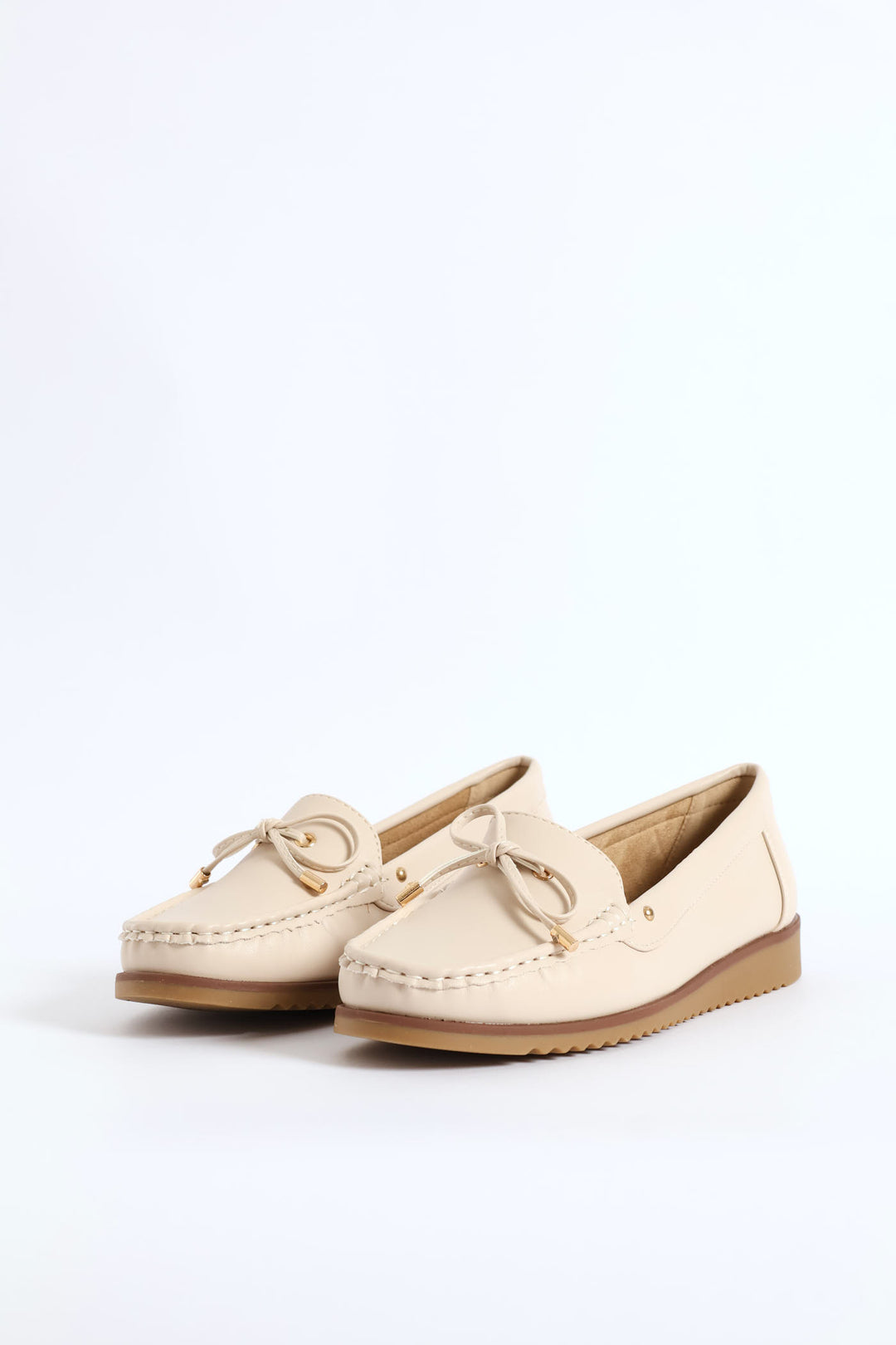 Soft Tony Nubuck Loafer - Ivory