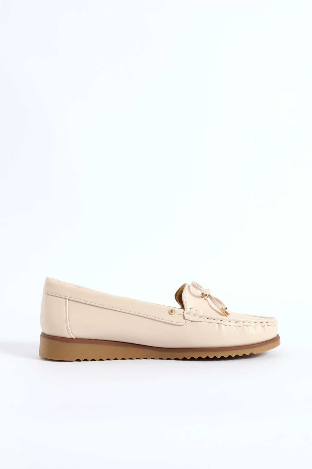 Soft Tony Nubuck Loafer - Ivory