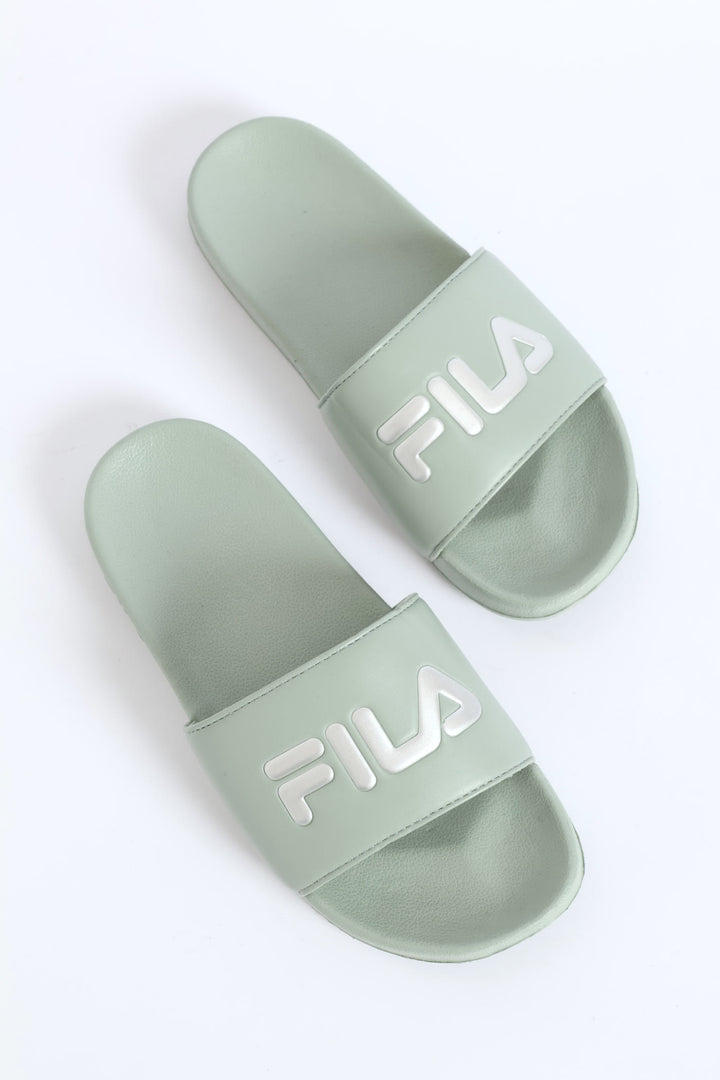 Hillside Metallic Slide - Green
