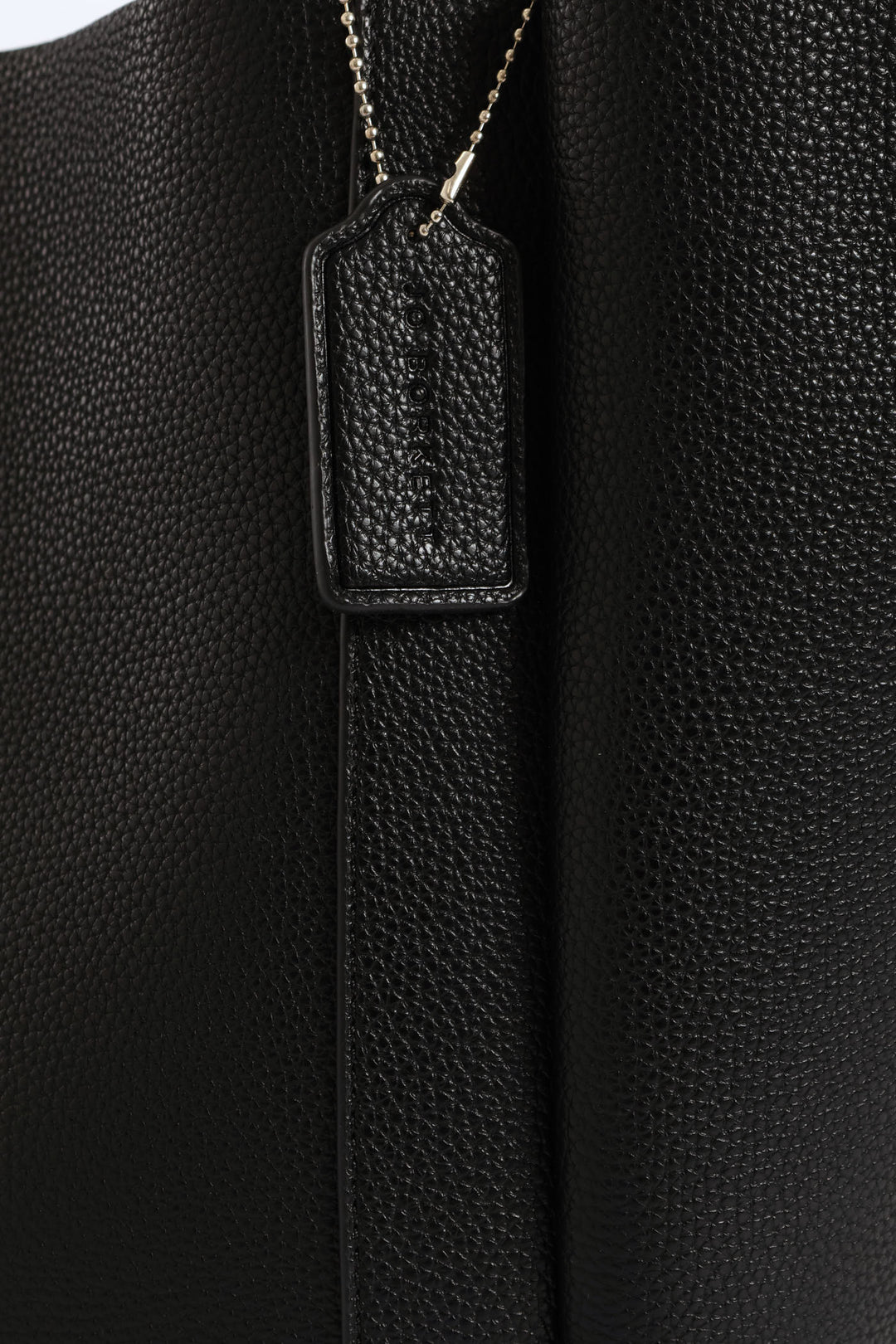 Blair Pebble Tote Bag - Black