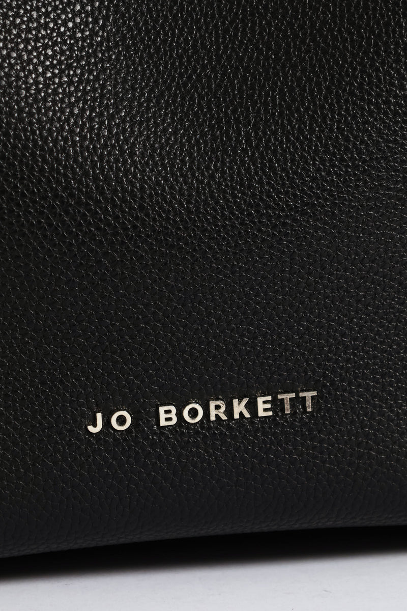 Blair Pebble Tote Bag - Black
